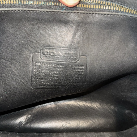 COACH Vintage Stewardess Bag glovetanned leather converts shoulder to crossbody - Picture 12 of 16